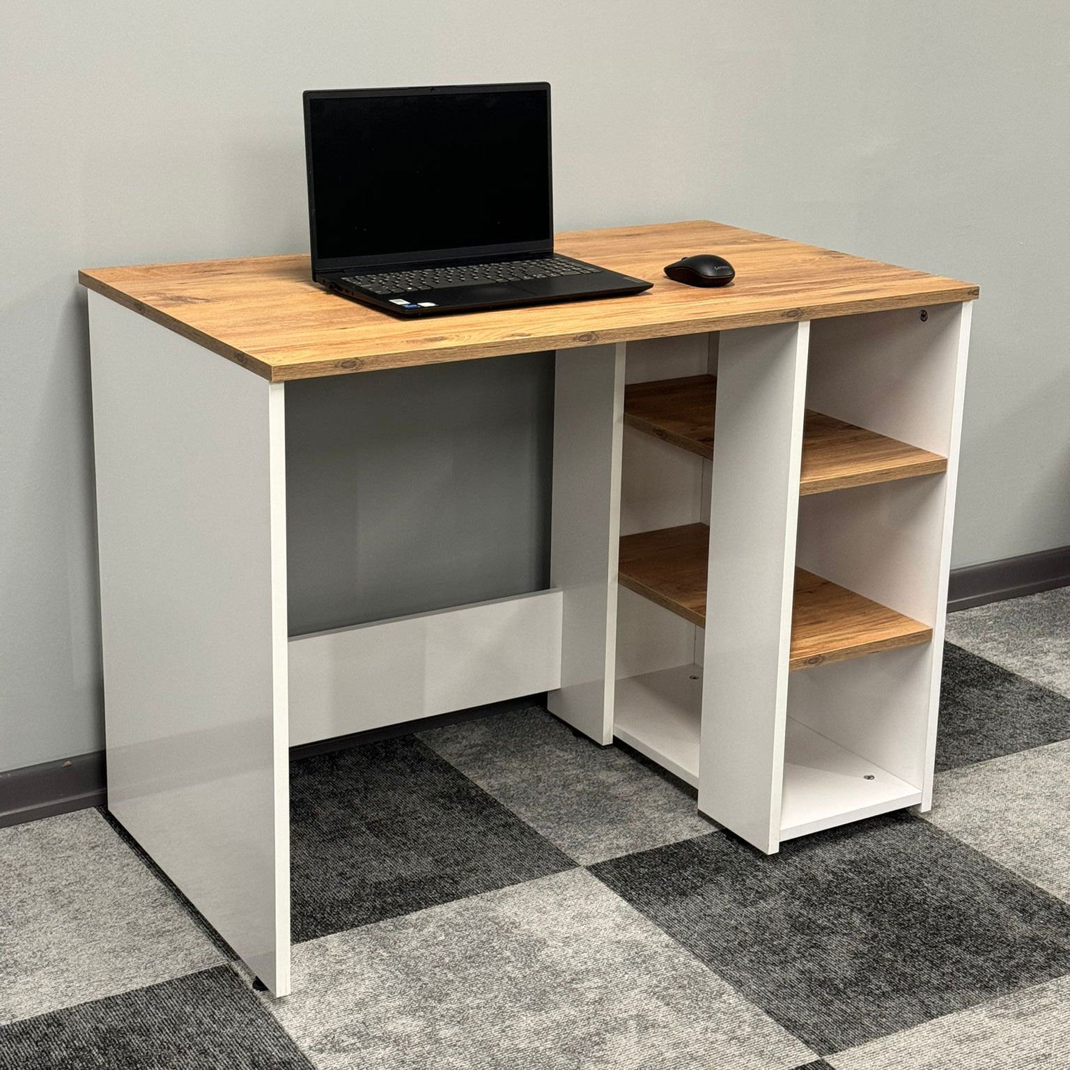 E'stanbul Çalışma Masası Atlantik Çam - Beyaz