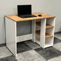 E'stanbul Çalışma Masası Atlantik Çam - Beyaz