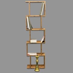 London Dekoratif Kitaplık Atlantik Çam